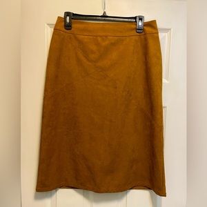 Faux Suede Skirt EXCELLENT